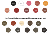 Kit les essentiels Purebeau pour bien démarrer en 3 ml